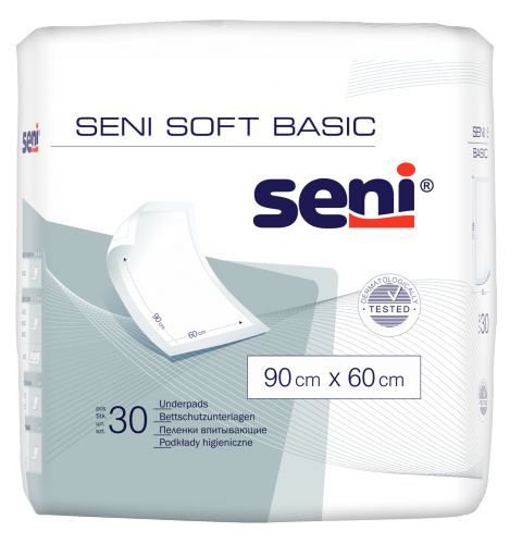 SENI SOFT BASIC 90X60CM 4x30 Stk. (120 Stück)